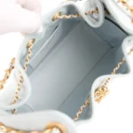 ⁦Chanel Small 25 Hobo Bag Light Blue⁩ – תמונה ⁦7⁩