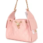 ⁦Chanel Small 25 Hobo Bag Light Pink Caviar⁩ – תמונה ⁦5⁩