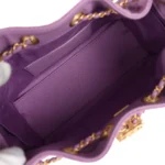 ⁦Chanel Mini 25 Hobo Bag Purple Suede⁩ – תמונה ⁦8⁩