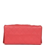 ⁦Chanel Small 25 Hobo Bag Coral Pink Caviar⁩ – תמונה ⁦4⁩