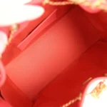 ⁦Chanel Small 25 Hobo Bag Coral Pink Caviar⁩ – תמונה ⁦7⁩