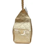 ⁦Chanel Small 25 Hobo Bag Metallic Gold Caviar⁩ – תמונה ⁦6⁩