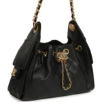 Chanel Mini 25 Hobo Bag Black Caviar – תמונה 6