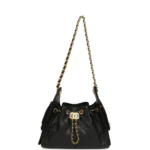 Chanel Mini 25 Hobo Bag Black Caviar
