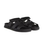 סנדלי הרמס שיפר שחור – Hermès Chypre Sandal – Noir
