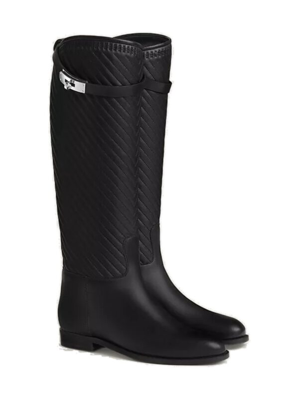 מגפי הרמס ג׳מפינג נמוכים שחור – Hermès Jumping Shorter Boot – Noir