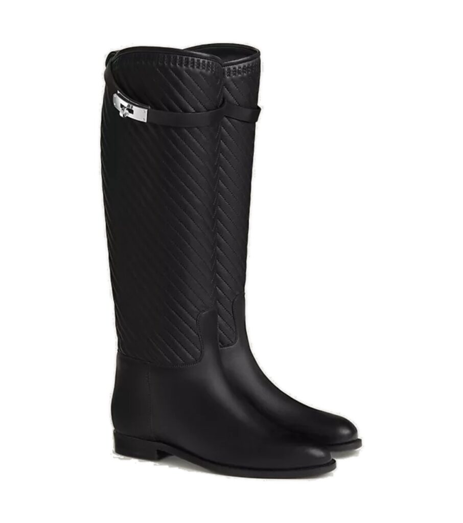 מגפי הרמס ג׳מפינג נמוכים שחור – Hermès Jumping Shorter Boot – Noir
