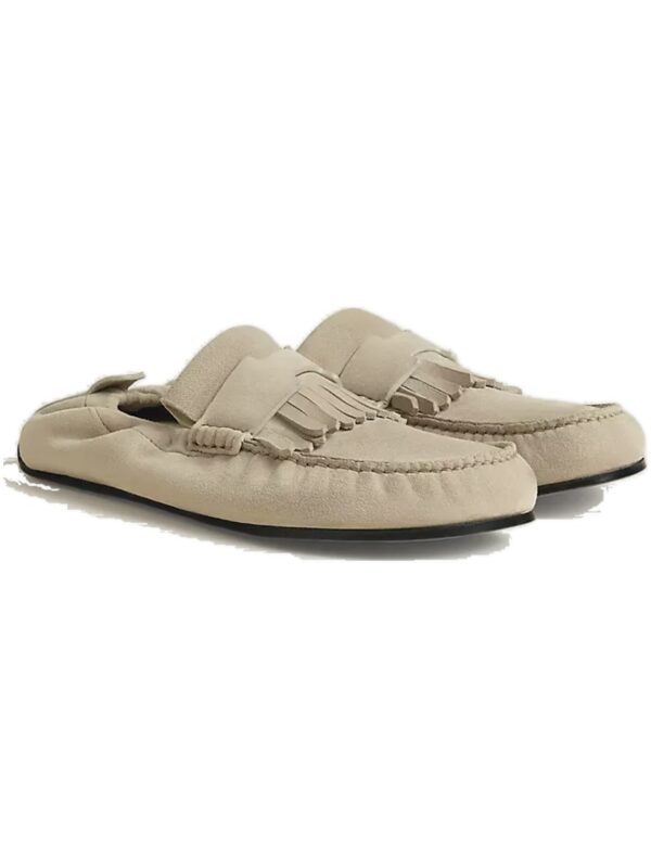 מוקסיני הרמס נוד בז׳ – Hermès Nod Loafer – Beige
