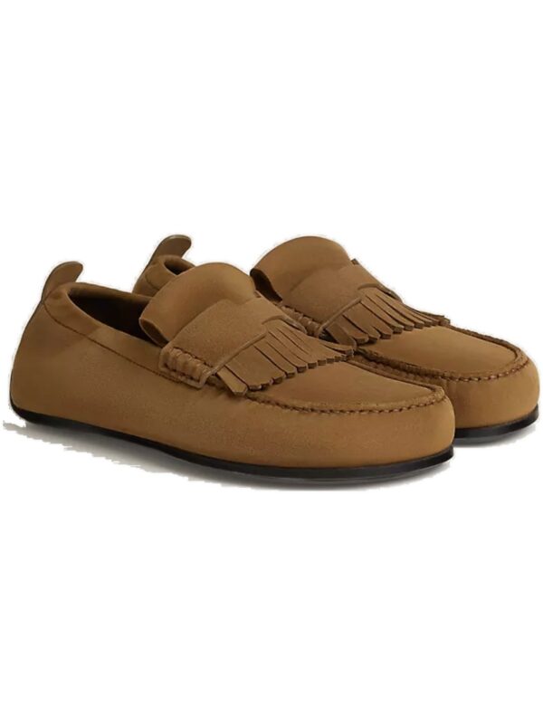מוקסיני הרמס נוד חום מעושן – Hermès Nod Loafer – Brun Fumé