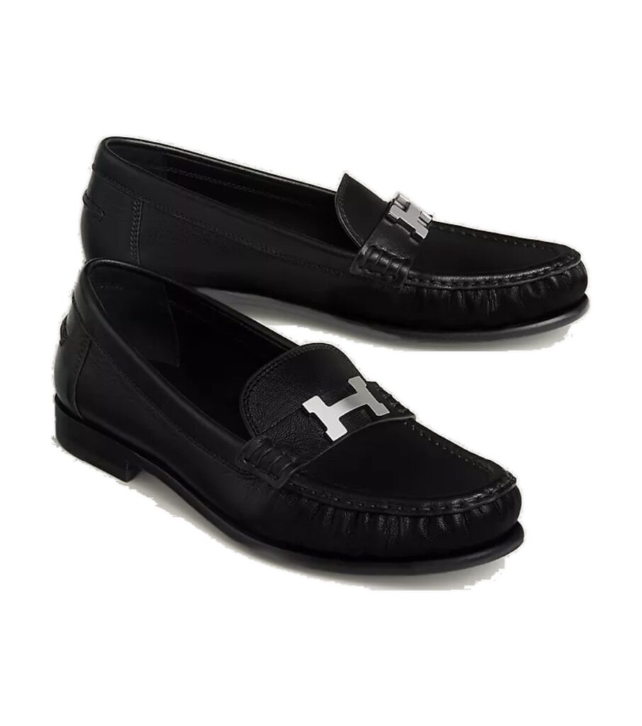 מוקסיני הרמס נובה שחור – Hermès Nova Loafer – Noir