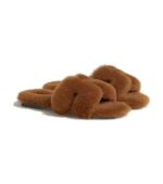 Hermès Oran Shearling Sandal – Gold