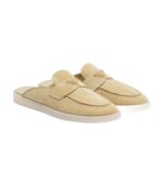 מיולז פראדה – Prada Suede Mules – Beige